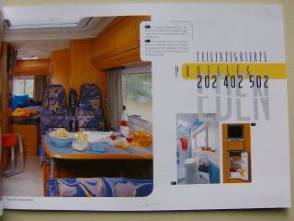 challenger Camping-Cars Modell 2000 Prospekt August 1999