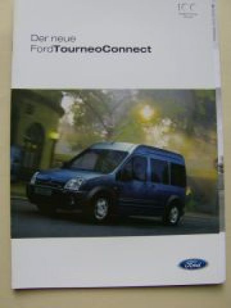 Ford TourneoConnect Pospekt Februar 2003 +Preisliste