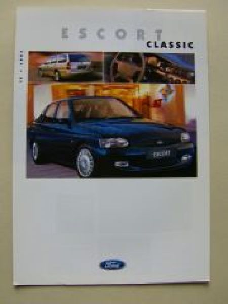Ford Escort Classic Prospekt November 1997