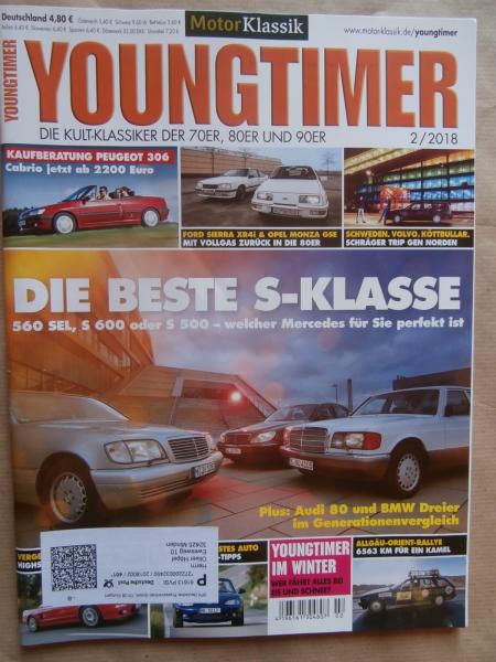 Youngtimer 2/2018 560SEL W126 vs. S500 W220 vs. S600 W140 BMW 316i M40 E30 vs. E36/5 vs. 318i Touring E46,