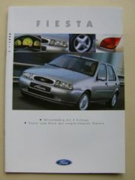 Ford Fiesta Prospekt Januar 1998 NEU