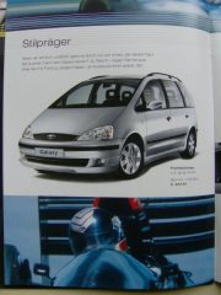 Ford Galaxy Tuning-Programm Prospekt Mai 2004 NEU