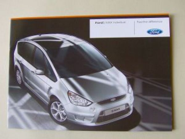 Ford S-Max Individual Prospekt März 2008 NEU