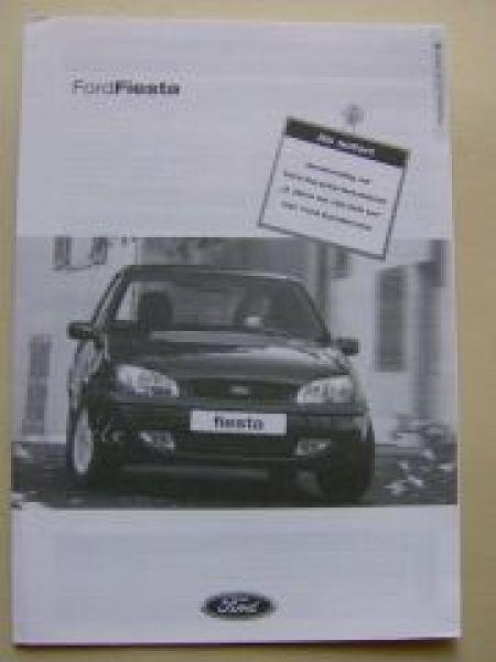 Ford Fiesta Juni 2001 NEU