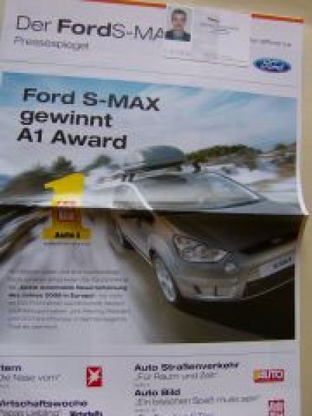 Ford S-Max & Galaxy Pressespiegel