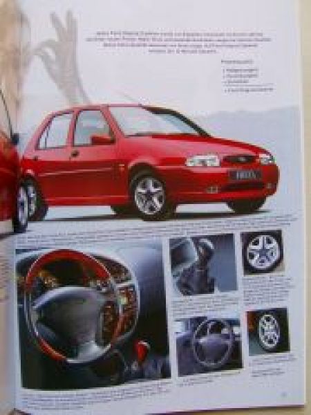 Ford Fiesta Prospekt Februar 1996 Flair Focus Fun Ghia
