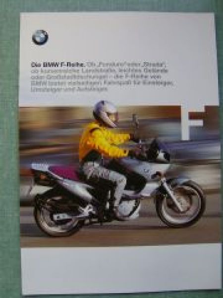 BMW Motorrad Prospekt F-Reihe Enduro Strada 1998