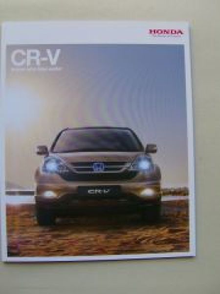 Honda CR-V Prospekt Februar 2010 +Preisliste NEU 4/2010