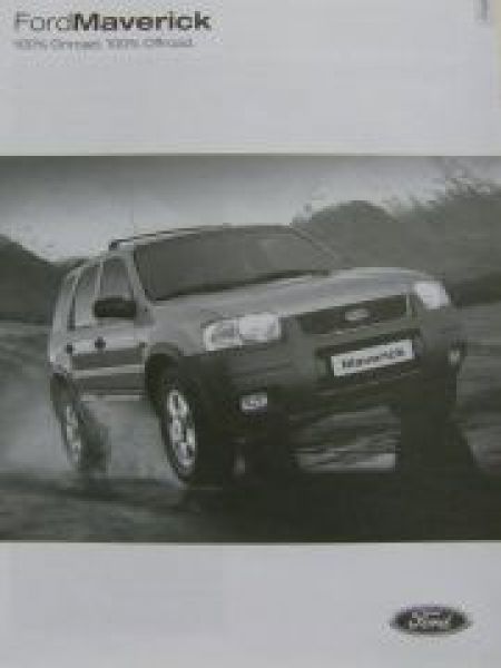 Ford Maverick August 2001 NEU