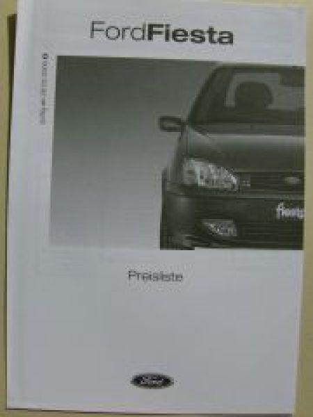 Ford Fiesta Februar 2000 NEU