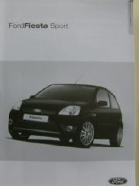 Ford Fiesta Sport Oktober 2004 NEU