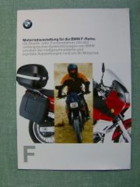 BMW Motorradausstattung für die BMW F-Reihe 1998