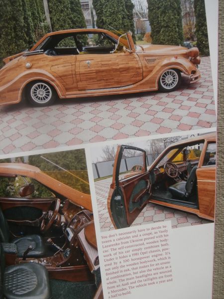 TUNING Ein Designmagazin VW T3 Stretch,Käfer,De Lorean Electric,Audi S4 Cabriolet