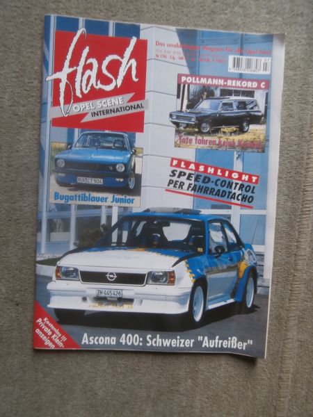 flash Opel Scene International 7/1996