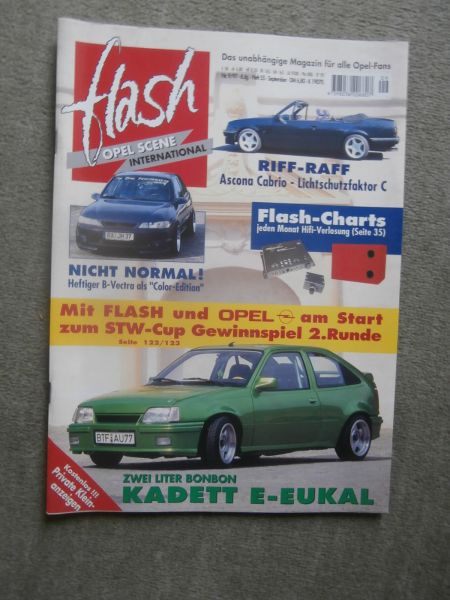 flash Opel Scene International 9/1997