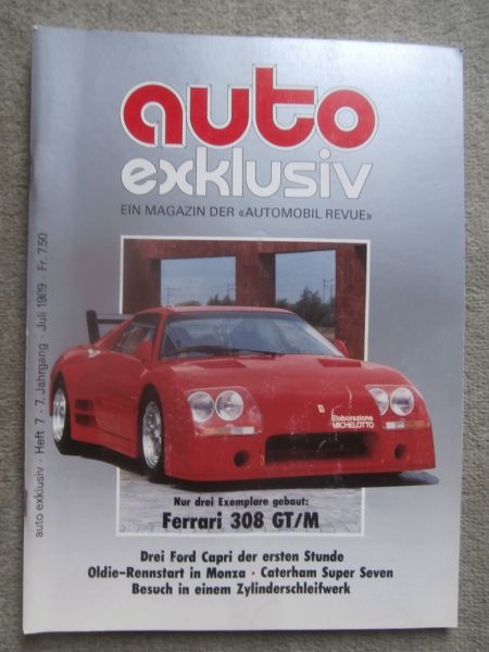 auto exklusiv Magazin 7/1989