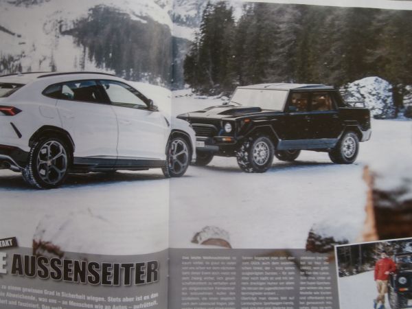 Off Road 3/2019 Lamborghini LM002 vs. Urus, RAV4,Nivara N-Guard,Sprinter 4x4,Stelvio QV,Wrangler Rubicon,X-Klasse 250d,