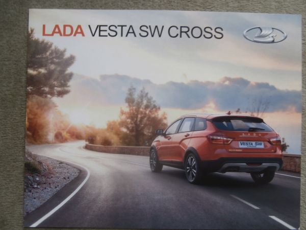 Lada Vesta SW Cross Januar 2019 Prospekt