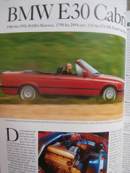 Motor Klassik Spezial 2018 Oldtimer & Geld 911,2CV,Giulia,R107,Manta B,W124,BMW 318i E30 Cabriolet,W123