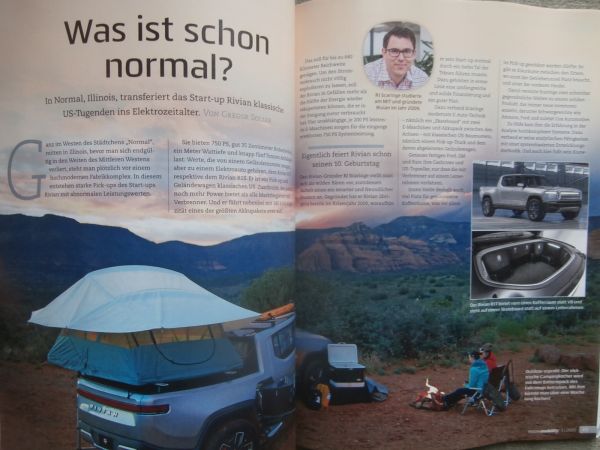 vision mobility 1/2020 alle auf Angriff,Porsche Taycan,Tesla Model S günstiger als Audi A6,