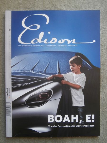 Edison 1/2019 Boaeh,E! die Co2 Fänger,Piech Sportwagen