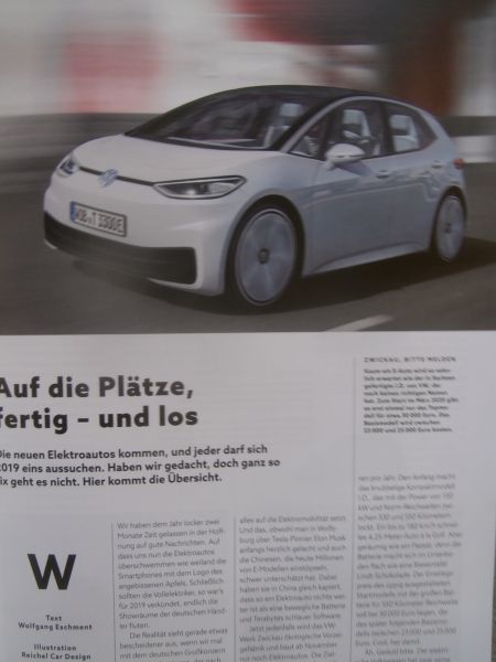 Edison 1/2019 Boaeh,E! die Co2 Fänger,Piech Sportwagen