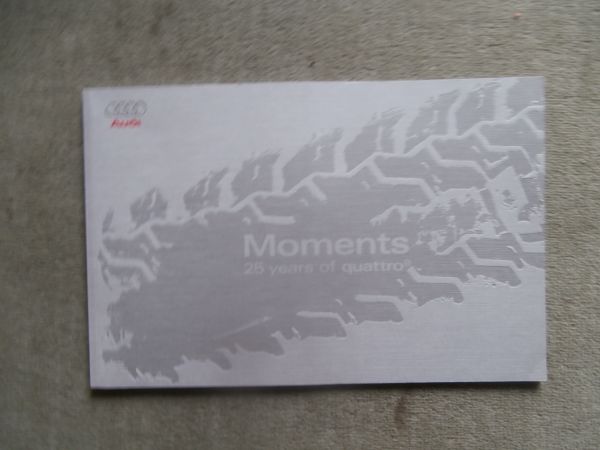 Audi quattro 25 years allraod quattro concept Broschüre January 2005