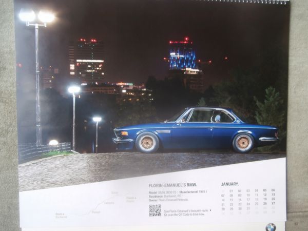 BMW Classic Kalender 2019 7er E32,E21,E9,M1 E26, 8er E31,M635CSI E24 Format 54x58cm