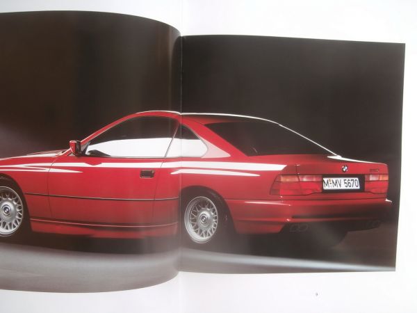 BMW 850i E31 Großformat Katalog März 1990