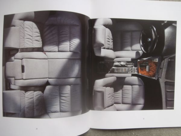 BMW 750i 750iL E32 Großformat E32 Prospekt September 1989