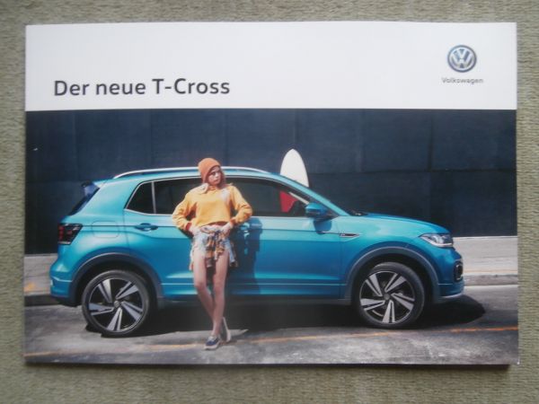 VW T-Cross TSI OPF 70kw 85kw Prospekt Mai 2019+Preisliste +Style Life Pakete