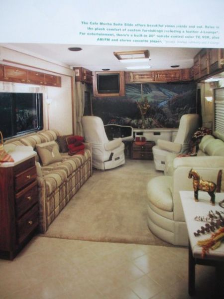 Köhler Caravans Monaco Dynasty 1998 USA Katalog Englisch