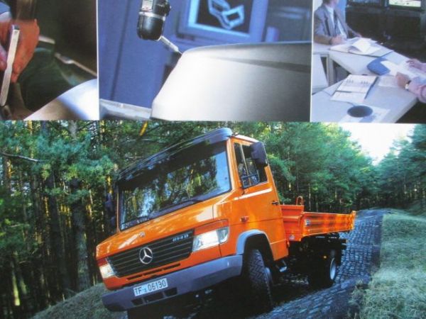 Mercedes Benz Transporter Willkommen im Werk Ludwigsfelde Katalog 1998