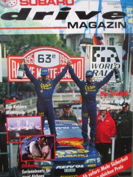 Subaru drive Magazin April 1995 Legacy Classic,Season und Libero Profi,