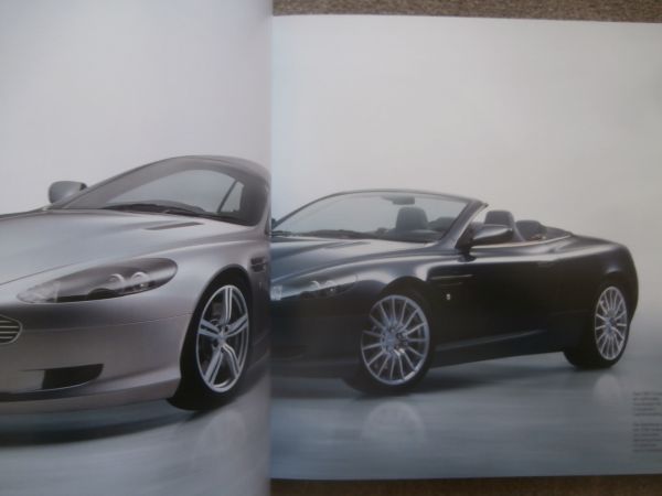 Aston Martin DB9 Coupé +Cabriolet Prospekt Deutsch 335kw/455ps  Juni 2006