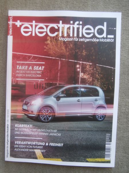 +electrified Magazin für zeitgemäße Mobilität 2/2020 Seat Mii Eelctric,Opel Corsa-e,Citroen Ami,