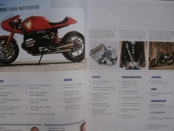 ATZ extra 10/2013 90 Jahre BMW Motorrad +Poster