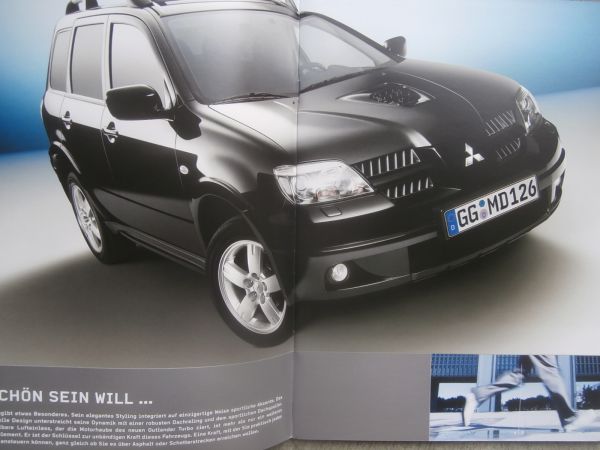 Mitsubishi Outlander 2.0 Invide Intense 2.4,2.0l Turbo Katalog Dezember 2004