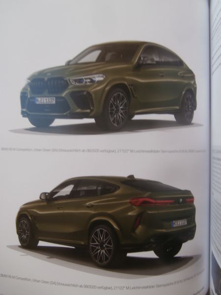 BMW X5 M (G05) X6 M (G06) Prospekt Oktober 2019 +Competition