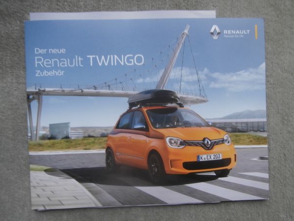 Renault Twingo Zubehör Katalog Juni 2019