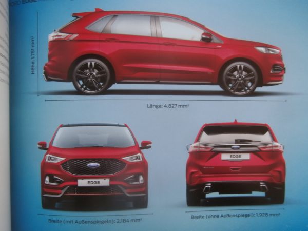 Ford Edge +ST-Line +Vignale 110kw 175kw Bi-Turbo Katalog September 2019