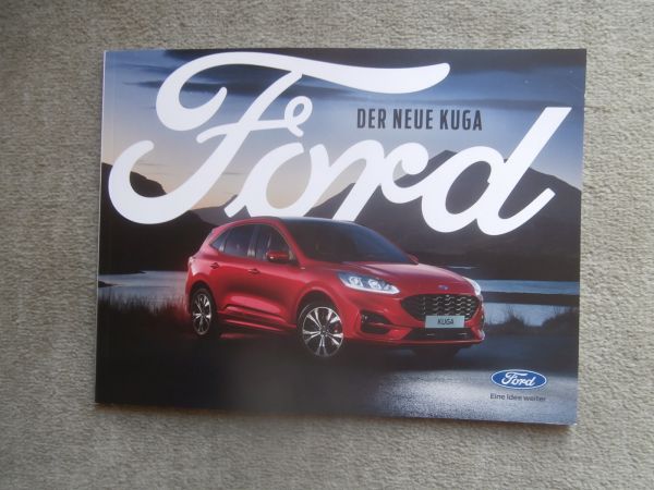 Ford Kuga 3.Generation +ST-Line +Vignale 88kw 110kw 165kw +Hybrid +140kw 9/2019