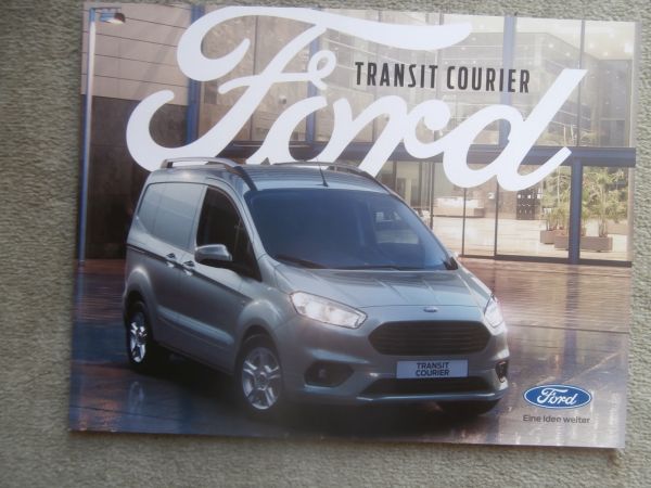 Ford Transit Courier +Sport +Limited 74kw 55kw Kastenwagen +Kombi Katalog Juli 2019