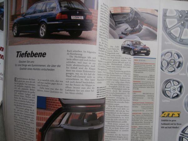 auto revue 5/1997 Dauertest Skoda Octavia TDI SLX,Honda SLR 650,BMW 525tds Touring E39,CLK W208