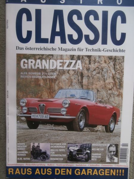 Austro Classic 2/2003 Alfa Romeo 2,5L,Tatra 600 Kabriolett,