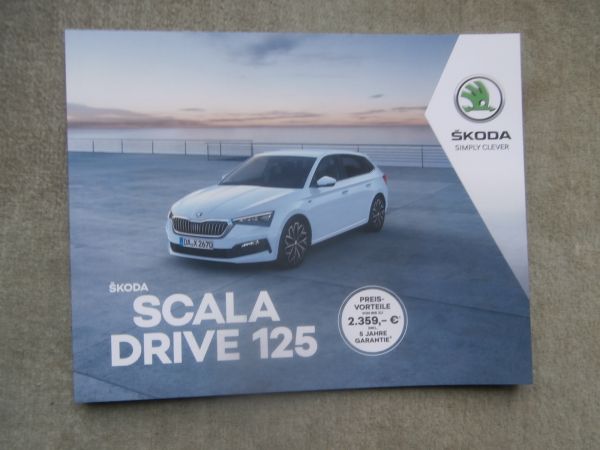 Skoda Scala Drive 125 70kw 85kw 110kw +TDI SCR +Preise Dezember 2019