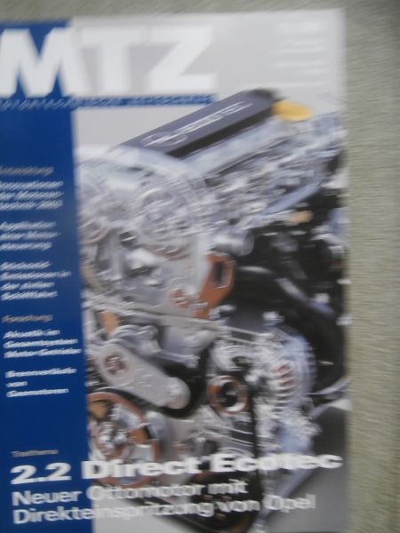 Motortechnische Zeitschrift 12/2003 Opel 2,2l Direct Ecotec,Toyota D-CAT Motor,20 Jahe IAV