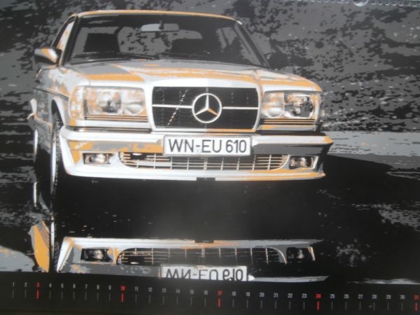 Lorinser Mercedes Benz Kalender 2016 42x59cm W123 Coupé BR205,C218,R231,W124,R129,G-Modell