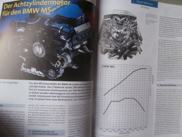 Motortechnische Zeitschrift 3/1999 8-Zylindermotor des BMW M5 E39,Regelstrecke eines PKW Dieselmotors