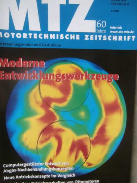 Motortechnische Zeitschrift 2/1999 Daimler Chrysler V-Klasse VW VR6 Motor